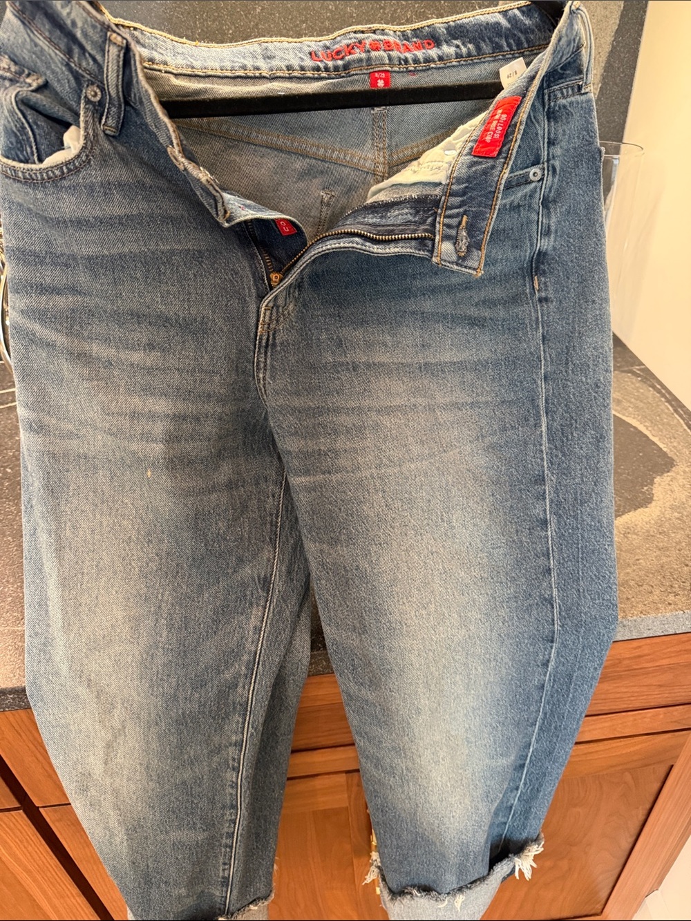 Lucky Brand Light Blue Cropped Ankle Jeans